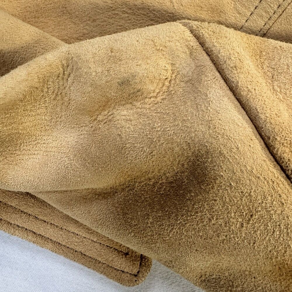 1970s Vintage New England Sportswear Co Suede Jacket Women’s 10 USA Tan - Picture 14 of 14